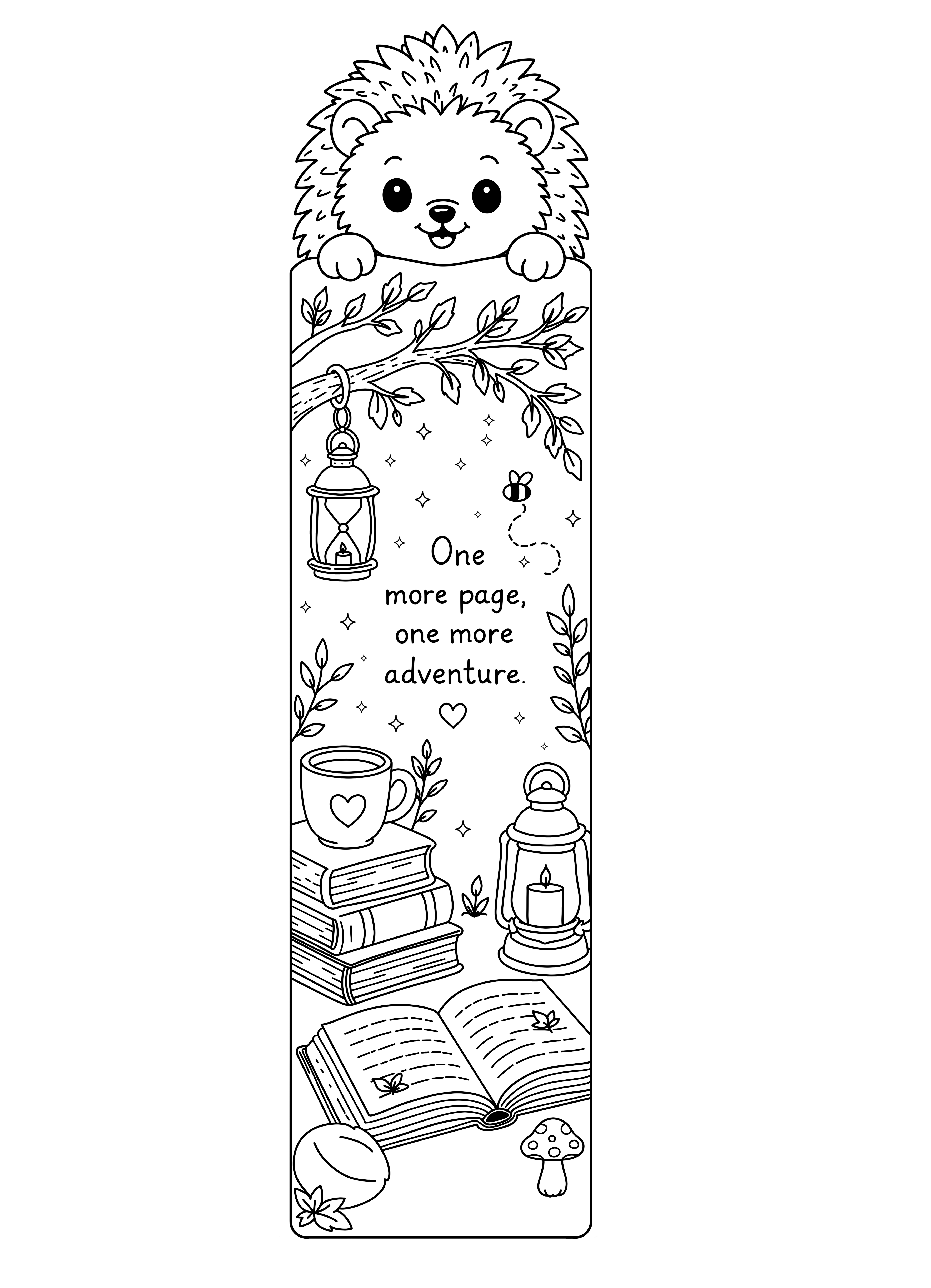 Front of Hiccup Bookmark